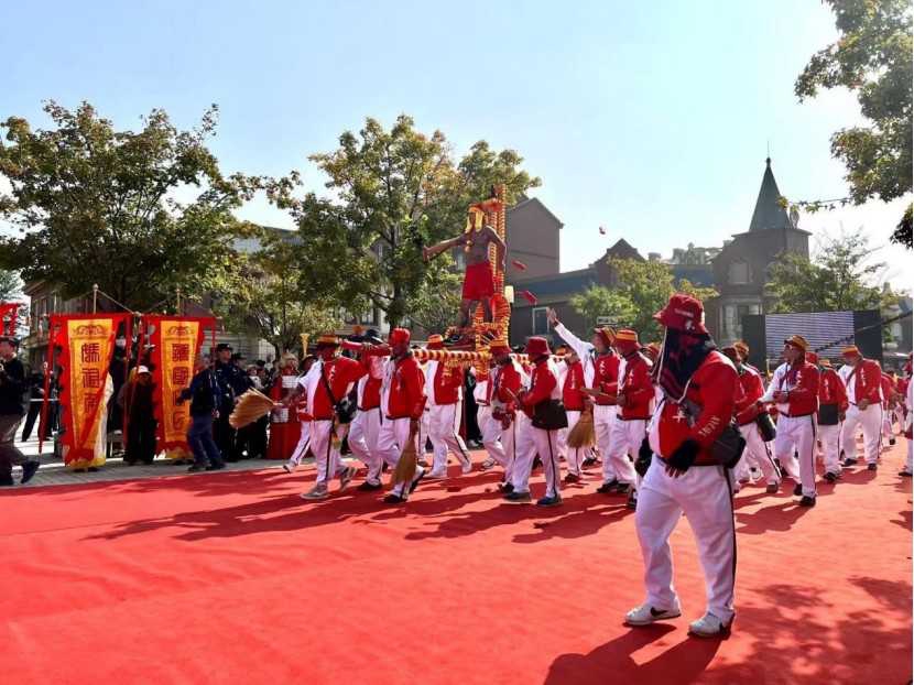 2024媽祖祈福儀式暨兩岸民俗文化展演活動在青島舉行